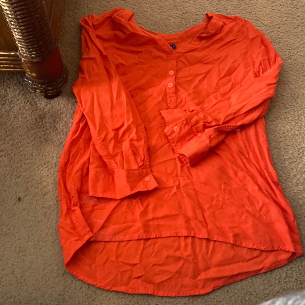 Semi-Buttoned Shirt